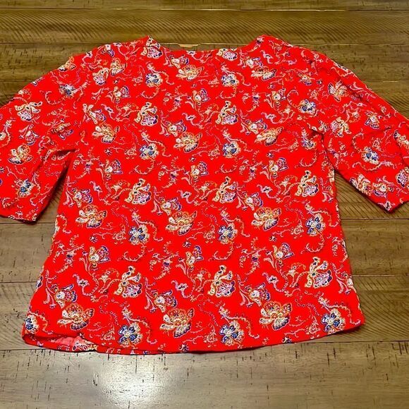 Cynthia Rowley printed top - Picture 7 of 7